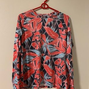 Women’s Columbia swim top L